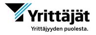 Logo Suomen Yrittäjät Yrittäjyyden puolesta